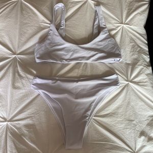 White bikini
